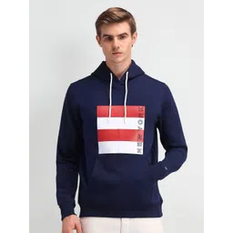 Arrow Sport Men Printed Hooded Sweatshirt-picture-22