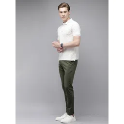 Arrow Sport Men Printed Slim Fit Low-Rise Trousers-picture-39