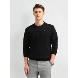 Arrow Sport Men Round Neck Cotton Sweatshirt-picture-24