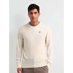Arrow Sport Men Round Neck Longline Pullover Sweater-picture-40