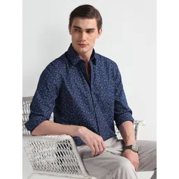 Arrow Sport Men Slim Fit Floral Opaque Printed Casual Shirt-image-31
