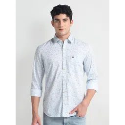 Arrow Sport Men Slim Fit Floral Opaque Printed Casual Shirt-image-27