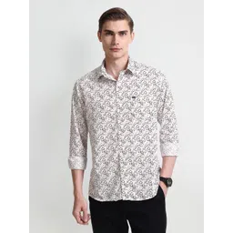 Arrow Sport Men Slim Fit Floral Opaque Printed Casual Shirt-image-32