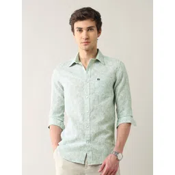 Arrow Sport Men Slim Fit Floral Printed Cotton Casual Shirt-picture-28