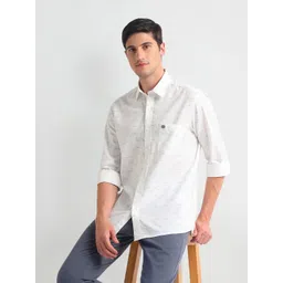 Arrow Sport Men Slim Fit Horizontal Stripes Opaque Printed Casual Shirt-picture-30