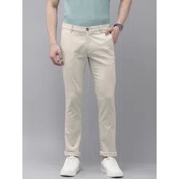 Arrow Sport Men Slim Fit Low-Rise Geometric Printed Regular Trousers-picture-21