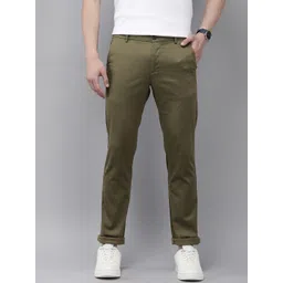 Arrow Sport Men Slim Fit Low-Rise Geometric Printed Regular Trousers-picture-22