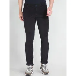 Arrow Sport Men Slim Fit Low-Rise Plain Trousers-picture-36