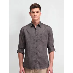 Arrow Sport Men Slim Fit Micro Ditsy Printed Cotton Casual Shirt-image-33