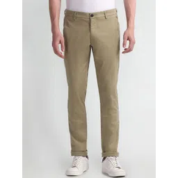 Arrow Sport Men Slim Fit Mid-Rise Flat-Front Trousers-picture-14