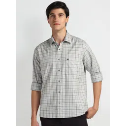 Arrow Sport Men Slim Fit Opaque Checked Casual Shirt-picture-25