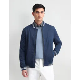 Arrow Sport Men Solid Bomber Jacket-picture-28