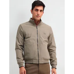 Arrow Sport Men Solid Bomber Jacket-picture-25