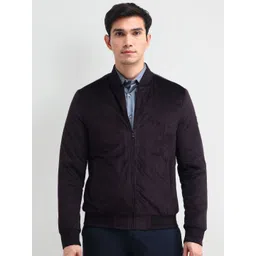 Arrow Sport Men Solid Bomber Jacket image 1