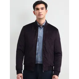 Arrow Sport Men Solid Bomber Jacket image 3