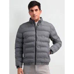 Arrow Sport Men Solid Padded Jacket-picture-32