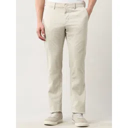 Arrow Sport Men Solid Slim Fit Mid-Rise Casual Trousers-picture-28