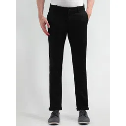 Arrow Sport Men Solid Urban Slim Mid-Rise Slim Fit Trousers-picture-18