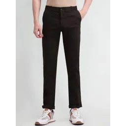 Arrow Sport Men Solid Urban Slim Slim Fit Trousers-picture-29