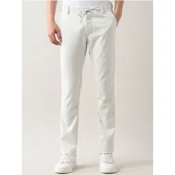 Arrow Sport Men Textured Slim Fit Trousers-picture-20