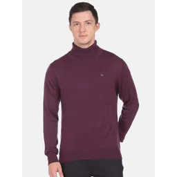 Arrow Sport Men Turtle Neck Acrylic Pullover-picture-23