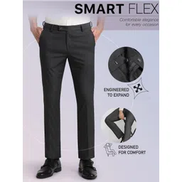 Arrow Sport Men Urban Mid-Rise Slim Fit Chinos Trousers image 3