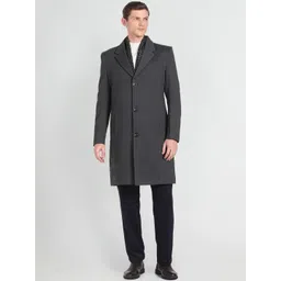 Arrow Sport Notch Lapel Collar Longline Cotton Tailored Jacket-picture-34