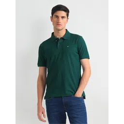 Arrow Sport Polo Collar Pure Cotton T-shirt-picture-38