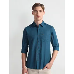 Arrow Sport Slim Fit Spread Collar Casual Shirt-picture-28
