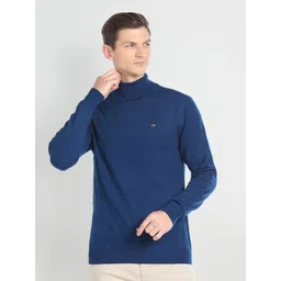 Arrow Sport Turtleneck Acrylic Wool Pullover Sweater-picture-30