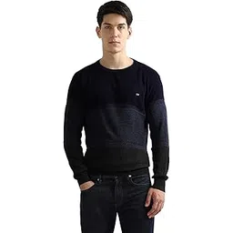 arrow sports Arrow Sport Men's Colour Blocked Regular Fit Sweater-picture-54