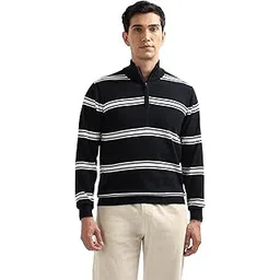 arrow sports Arrow Sport Men's Horizontal Striped Regular fit Sweater-picture-14