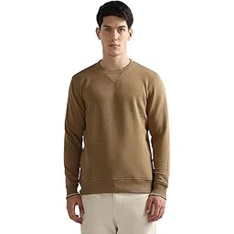 arrow sports Arrow Sport Men's Solid Regular Fit Sweatshirt-picture-10