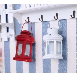 arsalan Multicolor Iron Hanging Lantern-picture-16