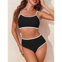 ARSH LIFESTYLE Quick-Dry Shoulder Straps Neck Stretchable Swim Bikini Set-picture-27