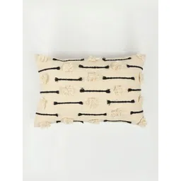Art Avenue Black & Brown Embroidered Rectangle Cushion Covers-picture-11