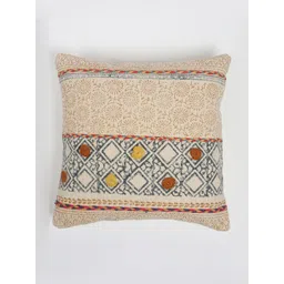 Art Avenue Blue & Beige Square Cushion Covers-picture-35