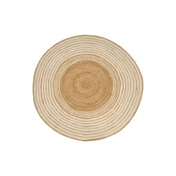 Art Avenue Madagascar Beige Textured Round Floor Jute Carpet-picture-28