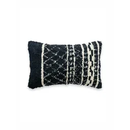 Art Avenue White & Black 2 Pieces Geometric Rectangle Cushion Covers-image-29