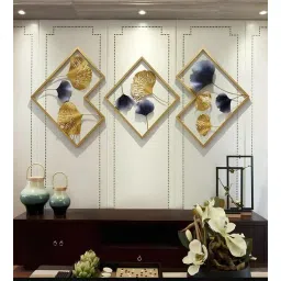 art house Designer Zinco Multicolour Metal (Pack of 3) Wall Art-picture-10