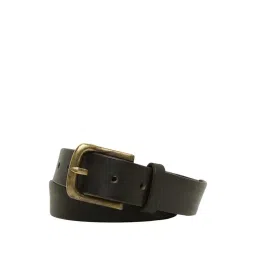 Art N Vintage Black Leather Waist Belt For Men-picture-28