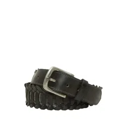 Art N Vintage Black Leather Waist Belt For Men-picture-42