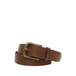 Art N Vintage Brown Leather Waist Belt For Men-picture-31