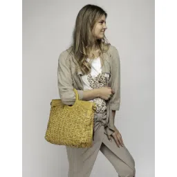 Art N Vintage Esther Blue Leather Textured Medium Handbag-picture-36