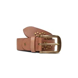 ART N VINTAGE Men Embellished Leather Belt image 1