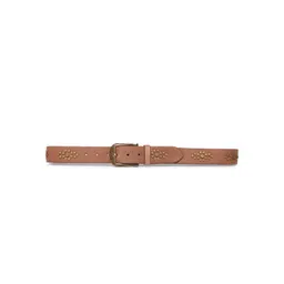 ART N VINTAGE Men Embellished Leather Belt image 4