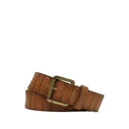 Art N Vintage Tan Leather Waist Belt For Men-picture-38