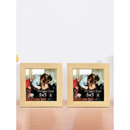 Art Street Beige & Black Set of 2 Wooden Table Photo Frames-picture-24
