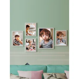 Art Street Black 5-Pieces Individual Wall Photo Frames-picture-16