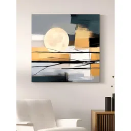 Art Street Black & Grey 1 Piece Abstract Canvas Wall Art-picture-12